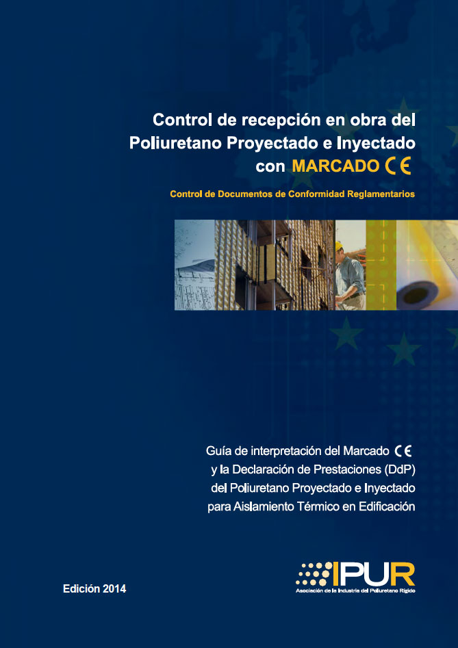 Documento de Guía de recepción en obra del Poliuretano Proyectado