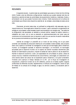 Documento de Prediseño de un Motor de Ciclo Stirling